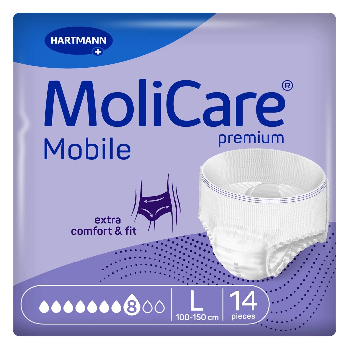 MoliCare Premium Mobile Super Εσώρουχο νύχτας L 8 σταγόνων 14 τεμ.