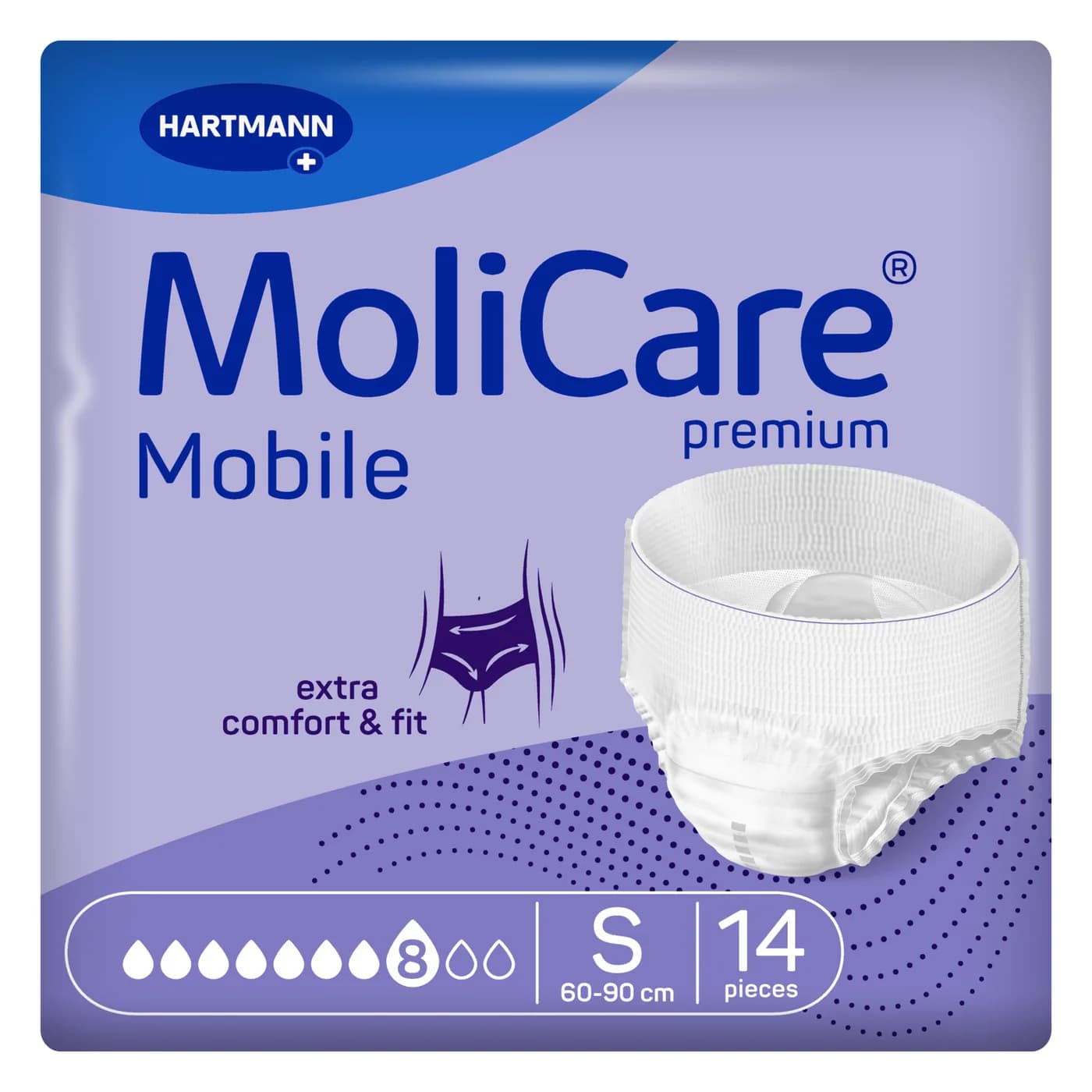 MoliCare Premium Mobile Super Εσώρουχο νύχτας S 8 σταγόνων 14 τεμ.