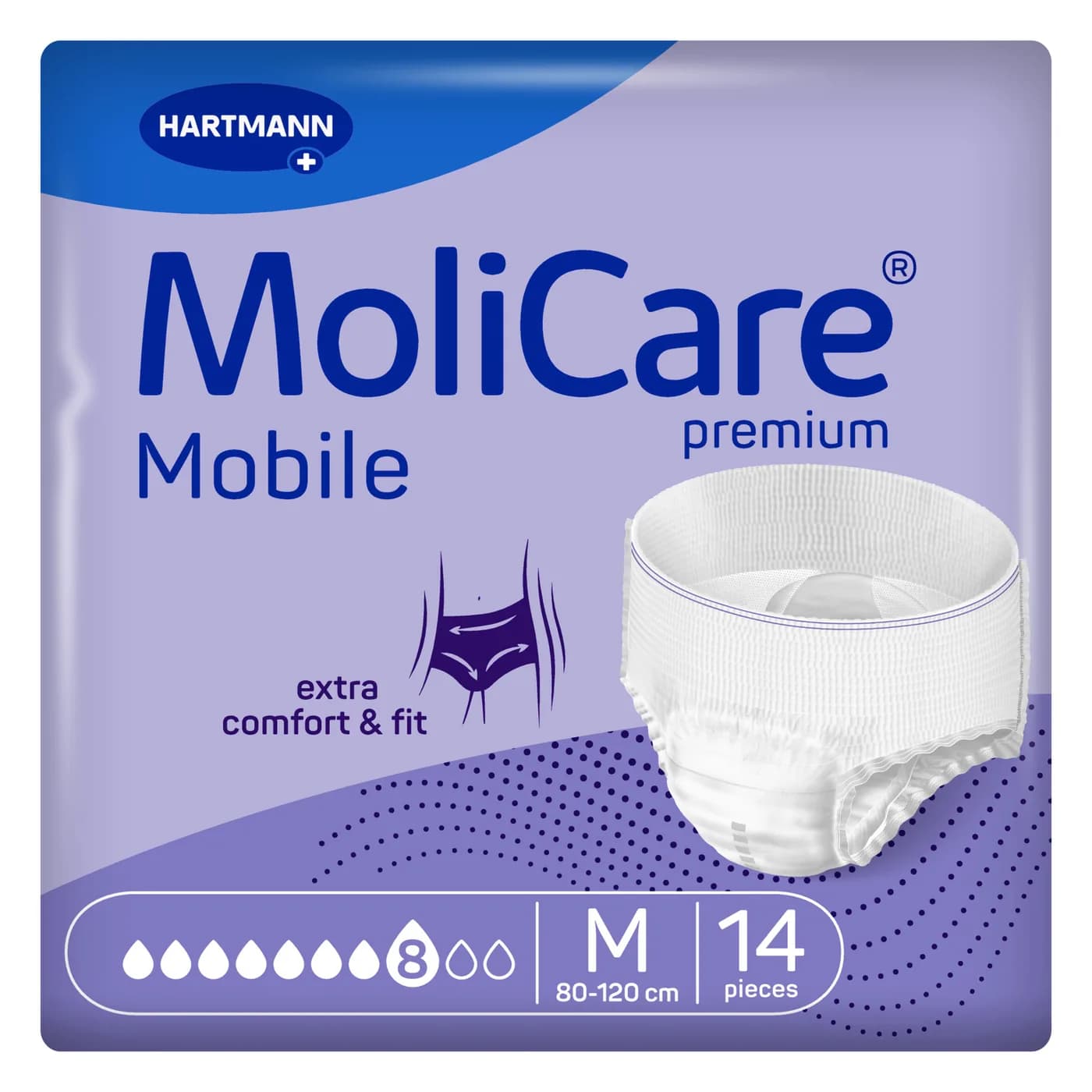 MoliCare Premium Mobile Super Εσώρουχο νύχτας M 8 σταγόνων 14 τεμ.